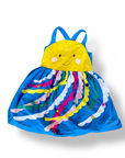 Mini Boden Girls Jellyfish Appliqué Summer Pinafore Dress – Moroccan Blue Pinnie