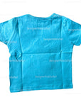 Mini Boden Baby Girls Big Appliqué T-shirt Aqua Boat