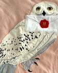 Mini Boden Harry Potter™ Hedwig Appliqué T-Shirt - Pink Owl Envlope
