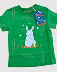 NWT Frugi Bunny Meadow Tee and Garden Party Shorts Set Size 12-18 Months
