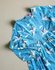 Pre-Loved Mini Boden Blue Rainbow Unicorn Dress - Pegasus Pockets