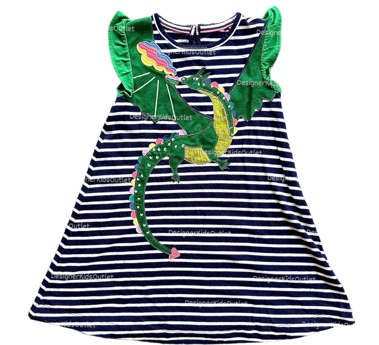 mini boden dragon dress Pre-Loved Mini Boden Dragon Appliqué Tunic Dress – Designer Kids Outlet