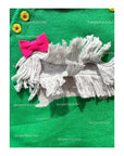 NWOT Mini Boden Fluffy Dog Knit Sweater Green