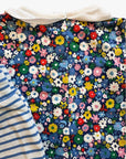 Mini Baby Boden Blossom Striped Joy Dress Play Set Heart Shaped Pocket