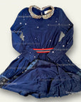 Pre-Loved Mini Boden Harry Potter Hogwarts Enchanted Tulle Dress - Plum Jam Purp