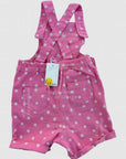 NWT Mini Boden Pink Spot Fruit Apple Pear Orange Romper
