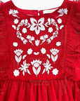 NWOT New Boden Scarlet Garden Lace Dress