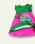 Mini Boden Girls Lift The Flap Jersey Novelty Dress Tickled Pink Tree House