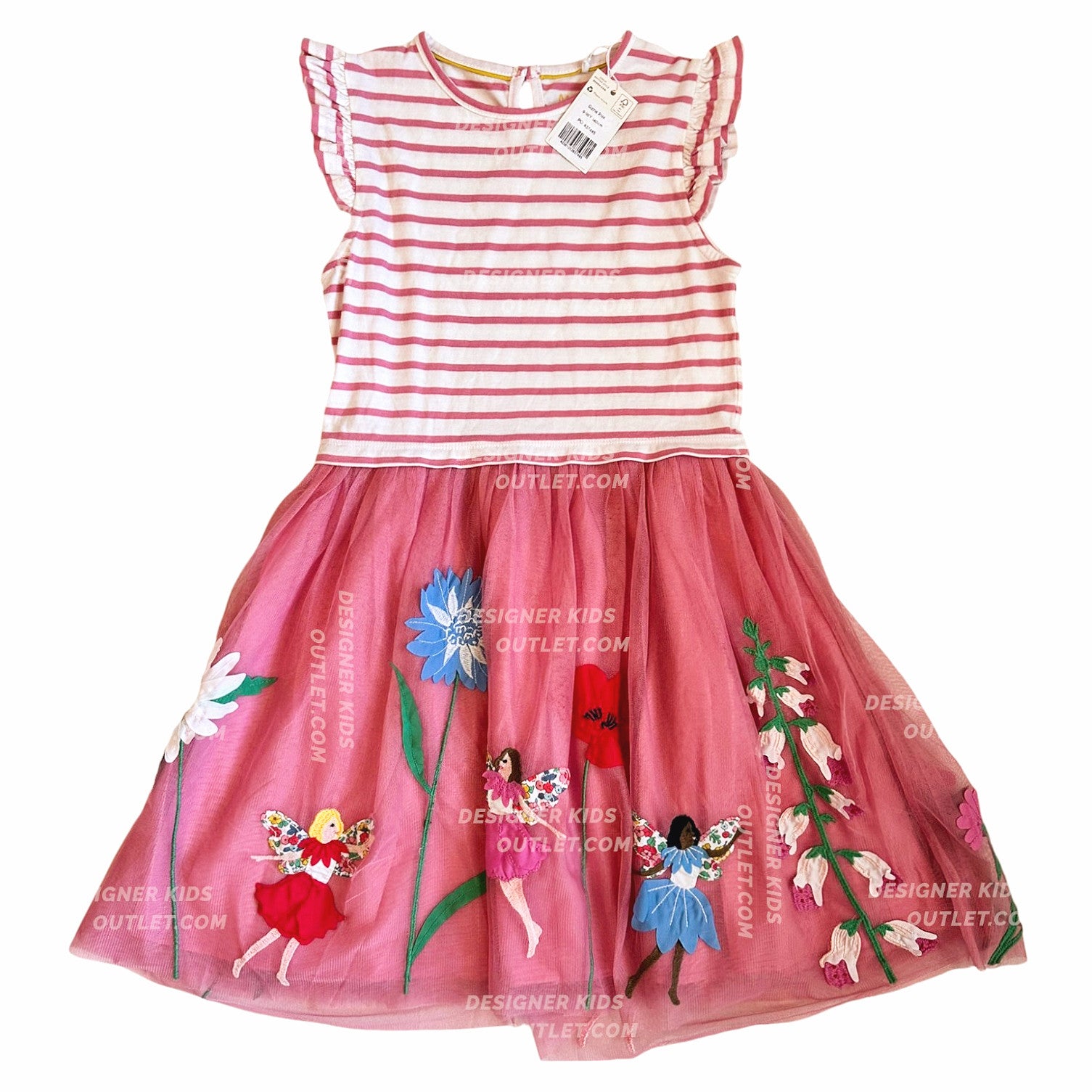 Girls Fairy Dress Tulle | Pink Flower Garden | Mini Boden Designer Kids Outlet Girls Fairy Dress Tulle | Pink Flower Garden | Mini Boden Designer Kids Outlet