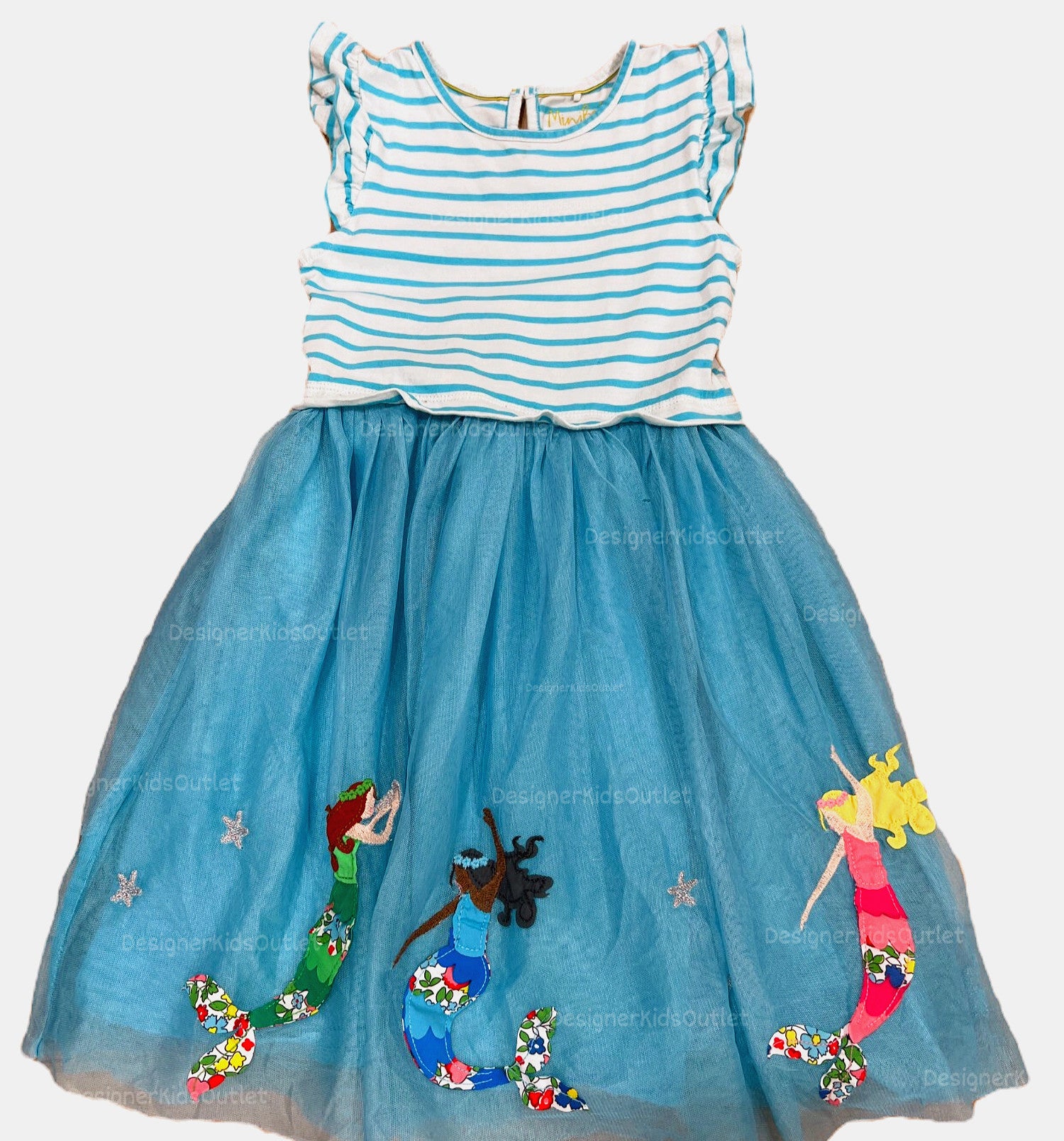 Mini Boden Girls Sea Splash Mermaid Tulle Dress – Designer Kids Outlet