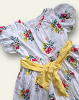 Pre-Loved Mini Boden Bow Woven Dress - Floral Print