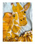 Pre-Loved Mini Boden Novelty Giraffe Appliqué Dress Mini Boden Novelty Giraffe