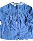 Mini Boden Nostalgic Woven Dress Riviera Blue Bunnies Baby Girl Easter Dress