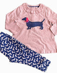 Mini Boden Girls Matching Dog Dachshund Play Set Girls By Baby Boden