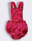 Pre-Loved Mini Boden Cord Floral Bubble Romper Girls