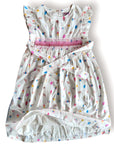 Cath Kidston Girls Mini Ice Creams Ella Shirred Dress