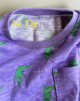 Sample Mini Boden Purple T-ShirtWith Crocodile Boys