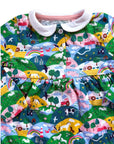 Mini Boden Baby Girls Jersey Collared Dress – Multi Coastal Farm