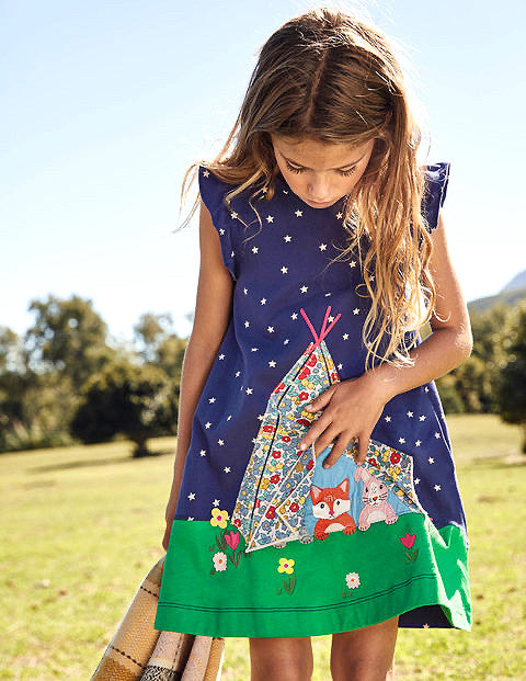 mini boden dresses Girls Boden Button Through Pinafore Dress