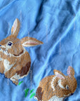 Mini Boden Nostalgic Woven Dress Riviera Blue Bunnies Baby Girl Easter Dress
