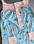 Mini Boden Baby Girls Jersey Hotchpotch Romper – Multi Floral Pets