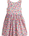Mini Boden Girls Summer Bloom Sleeveless Floral Dress