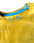 Mini Boden Boys Mustard Yellow Color Shirt with Gray Appliqué Elephant