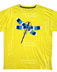 Mini Boden Boys Dragonfly Dazzle Applique T-Shirt - Lemon Yellow