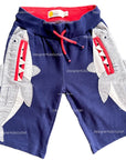 NWOT Mini Boden Boys Appliqué Jersey Baggies Shorts