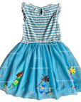 Mini Boden Girls Sea Splash Mermaid Tulle Dress