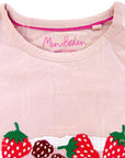 Mini Boden Strawberry Cake Shirt Top