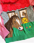 Pre-Loved Mini Boden Intarsia Horse Sweatshirt