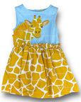 Pre-Loved Mini Boden Novelty Giraffe Appliqué Dress Mini Boden Novelty Giraffe