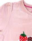 Mini Boden Strawberry Cake Shirt Top