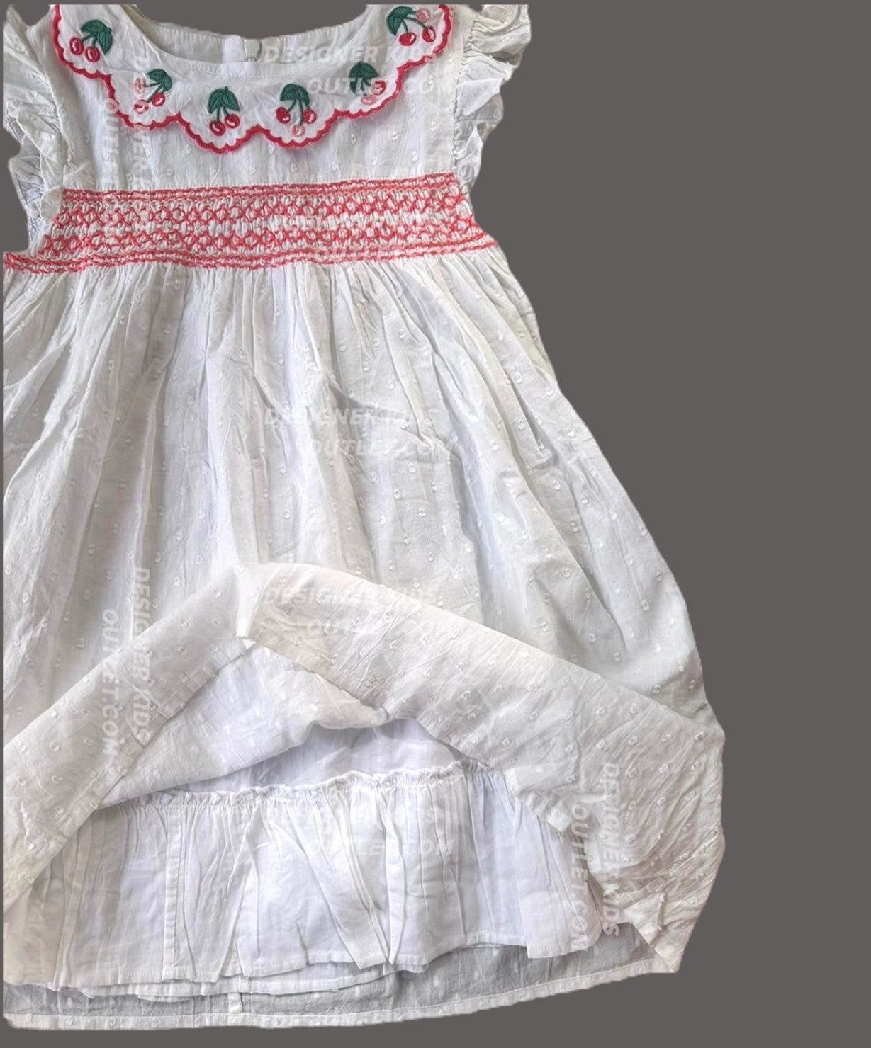 mini boden cherry dress Mini Boden Appliqu Dress LOT Size 5/6 Stripe Cherry Flower See Details