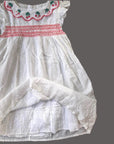 Sample/DeLabled Mini Boden Cherry Blossom Eyelet Collared Dress