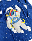 Mini Boden Girls' Astronaut Space Appliqué Dress