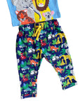 Baby Boden Zoo Animals Appliqué Jersey Play Set Safari Blue Jungle Play Mini