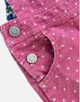 NWOT Mini Boden Appliqué Horse Dungarees Overall - Formica Pink
