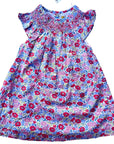 NWOT Mini Boden Lined Floral Smocked Dress