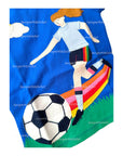 Mini Boden Soccer Girls Appliqué T-Shirt Football Sports