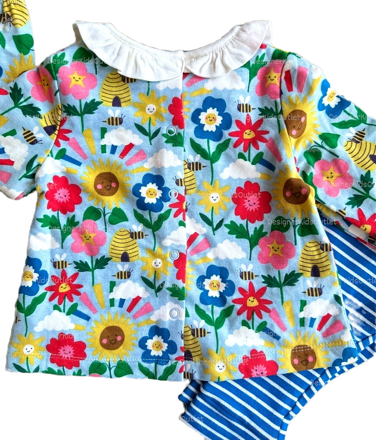 Mini Boden Baby Girls Supersoft Jersey Play Set - Multi Happy