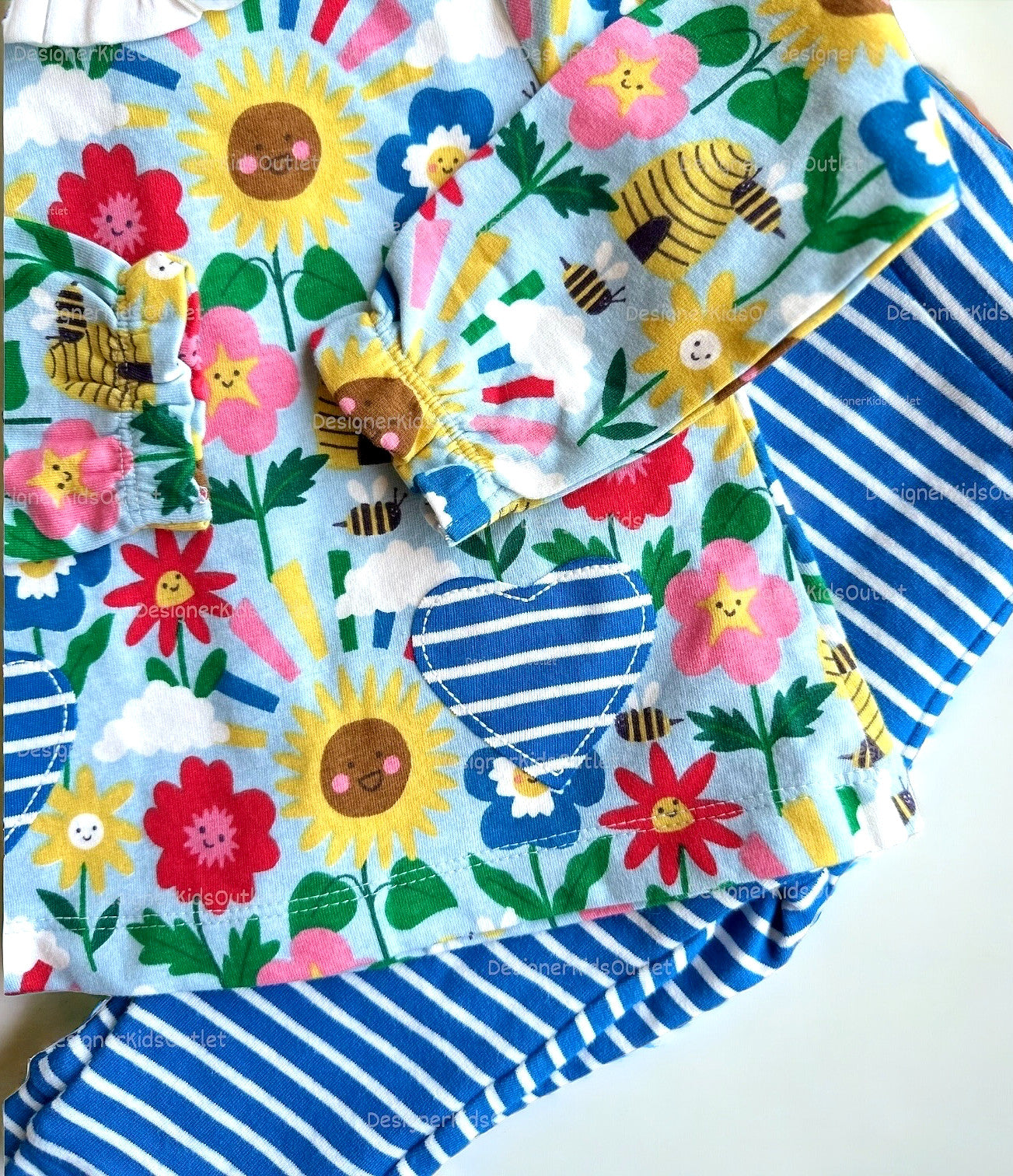 Mini Boden Baby Girls Supersoft Jersey Play Set - Multi Happy