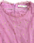 Pre-Loved Mini Boden Twinkle Star Pink Tulle Tiered Fluffy Party Dress