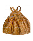 Pre-Loved Mini Boden Novelty Cord Pinnie Butterscotch Brown Hedgehog