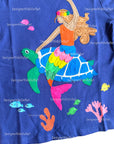 Mini Boden Girls Blue Mermaid Big Appliqué T-shirt