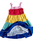 NWT Hanna Andersson Rainbow Tiered Dress Maxi
