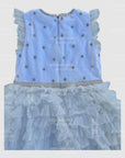 NWOT Mini Boden Blue Stardust Frolic Dress