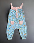 Mini Boden Baby Girls Jersey Hotchpotch Romper – Multi Floral Pets