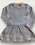 Sample Mini Boden Bunny Sweater Dress